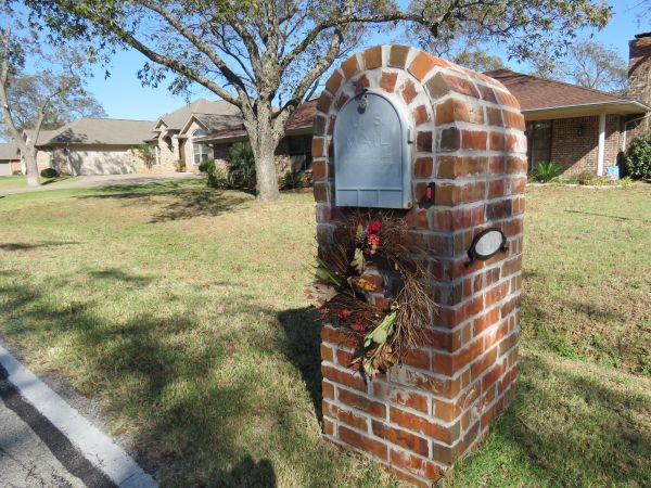 Brick Mailbox Replacement in Galveston