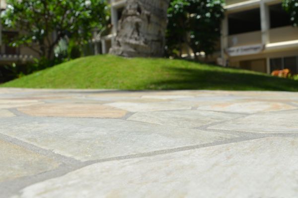 Stone Grout Repair in Galveston