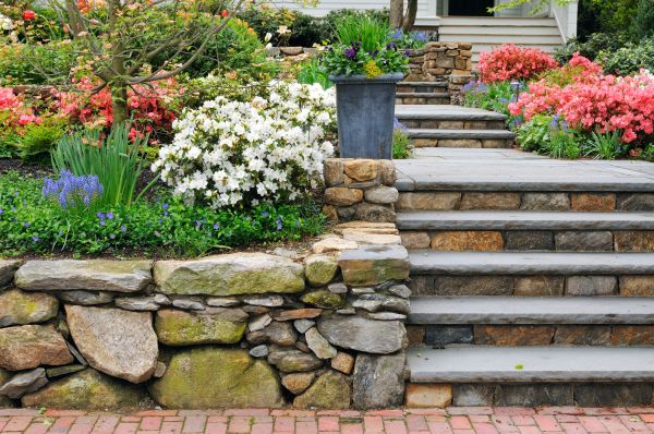 Stone Stairs Repair in Galveston