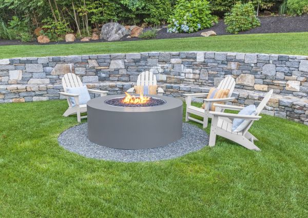 Stone Wall Installation in Galveston
