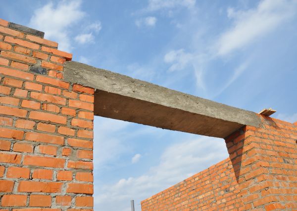 Lintel Installation in Galveston