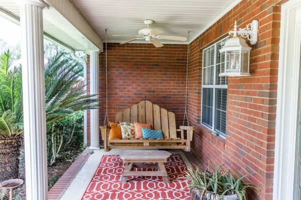 Porch Brick Repair in Galveston