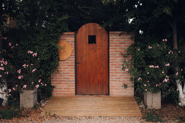 Brick Front Entrance Repair in Galveston