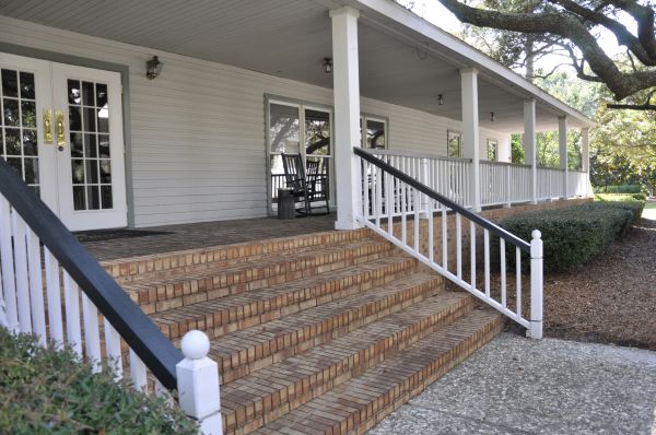 Brick Porch Installation in Galveston