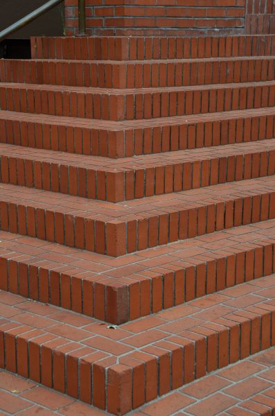 Staircase Brick Repair in Galveston